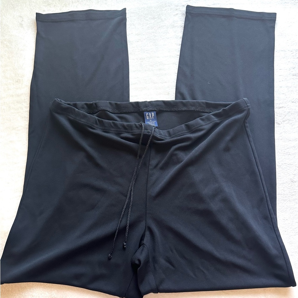 GAP Black Dress Pants Classic Drawstring Style